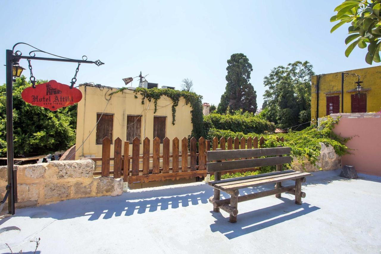 Attiki Hotel Rhodes City Exterior foto